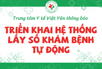 TTYT Việt Yên triển khai hệ thống lấy số khám bệnh tự động